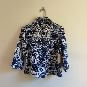 Three quarter sleeve cute ColdWater Creek jacket